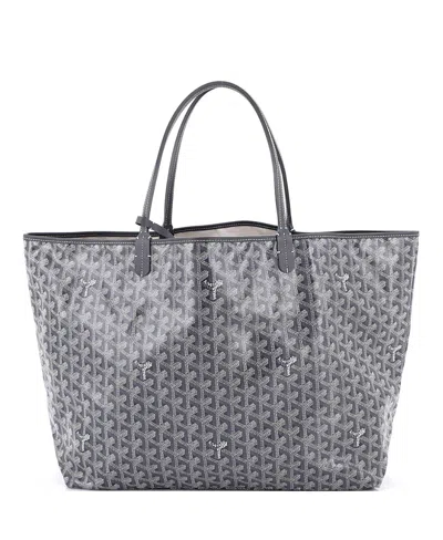 Pre-owned Pre-owned Goyard  Goyard Gm Saint Louis Tote Coated Canvas In Gray