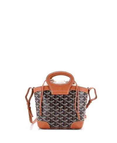 Pre-owned Pre-owned Goyard  Goyard Mini Beluga Bag Coated Canvas In Brown