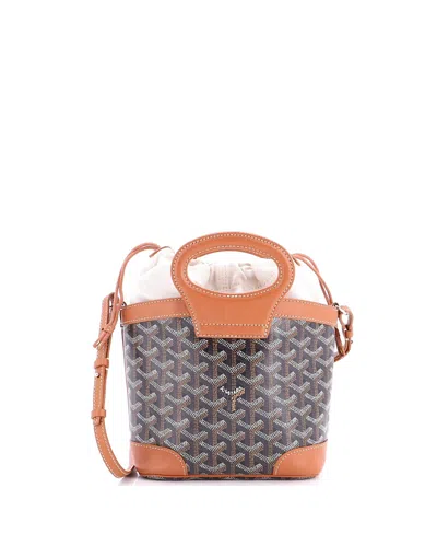 Pre-owned Pre-owned Goyard  Goyard Mini Beluga Bag Coated Canvas In Brown