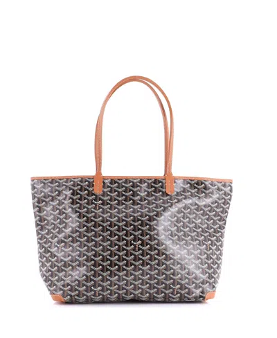 Pre-owned Pre-owned Goyard  Goyard Mm Artois Tote Coated Canvas In Brown