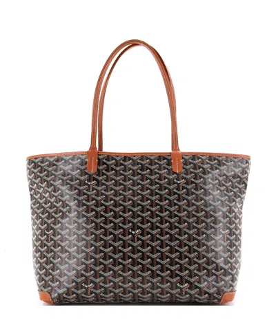 Pre-owned Pre-owned Goyard  Goyard Mm Artois Tote Coated Canvas In Brown