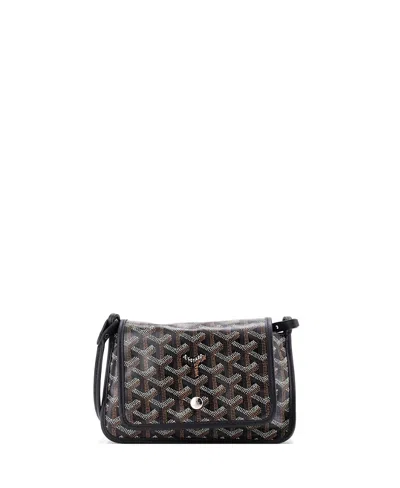 Pre-owned Pre-owned Goyard  Goyard Plumet Clutch Wallet Coated Canvas In Black