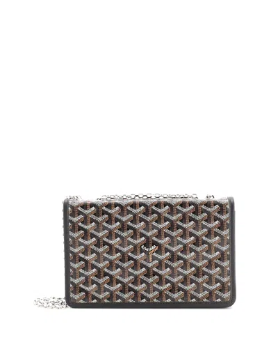Pre-owned Pre-owned Goyard  Goyard Pm Alexandre Iii Shoulder Bag Coated Canvas In Black
