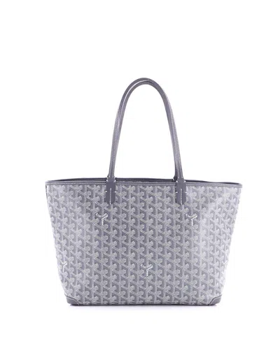 Pre-owned Pre-owned Goyard  Goyard Pm Artois Tote Coated Canvas In Gray