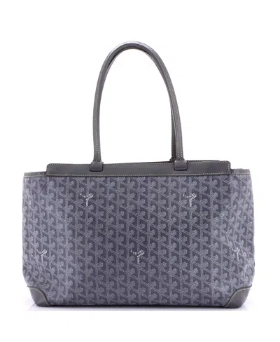 Pre-owned Pre-owned Goyard  Goyard Pm Bellechasse Bag Coated Canvas In Gray