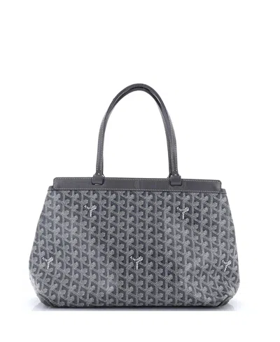 Pre-owned Pre-owned Goyard  Goyard Pm Bellechasse Bag Coated Canvas In Gray