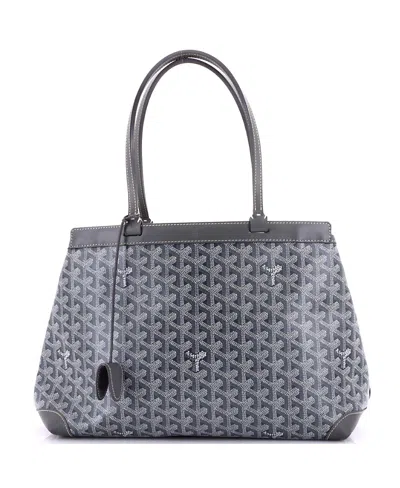 Pre-owned Pre-owned Goyard  Goyard Pm Bellechasse Bag Coated Canvas In Gray