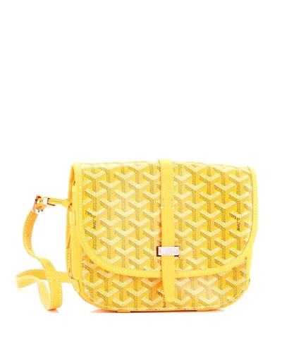 Pre-owned Pre-owned Goyard  Goyard Pm Belvedere Ii Messenger Bag Coated Canvas