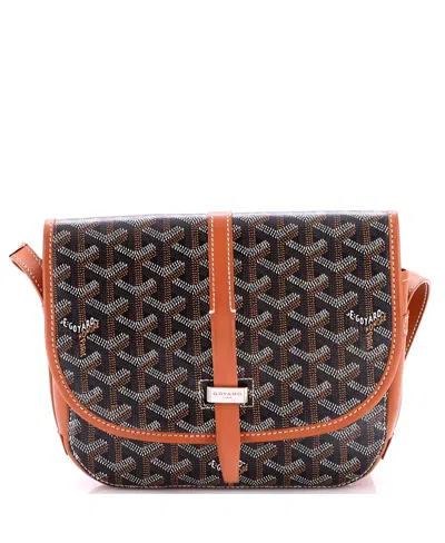 Pre-owned Pre-owned Goyard  Goyard Pm Belvedere Ii Messenger Bag Coated Canvas In Brown