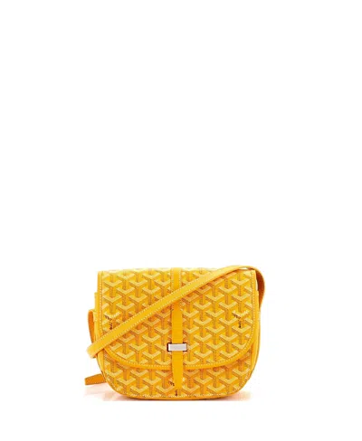 Pre-owned Pre-owned Goyard  Goyard Pm Belvedere Ii Messenger Bag Coated Canvas In Orange