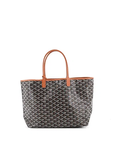 Pre-owned Pre-owned Goyard  Goyard Pm Saint Louis Tote Coated Canvas In Brown