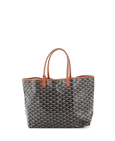 Pre-owned Pre-owned Goyard  Goyard Pm Saint Louis Tote Coated Canvas In Brown