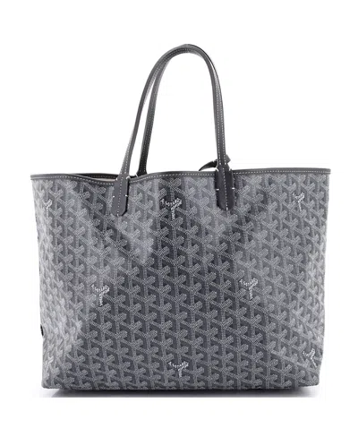 Pre-owned Pre-owned Goyard  Goyard Pm Saint Louis Tote Coated Canvas In Gray