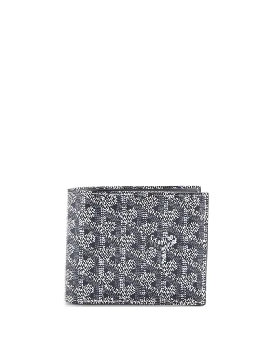 Pre-owned Pre-owned Goyard  Goyard Saint Florentin Wallet Coated Canvas In Gray