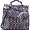 Pre-owned Goyard  Goyard Saint Leger Briefcase Backpack Coated Canvas In Multi