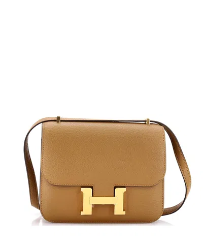 Pre-owned Pre-owned Hermes  Hermes 18 Constance Nm Bag Chevre Mysore In Brown