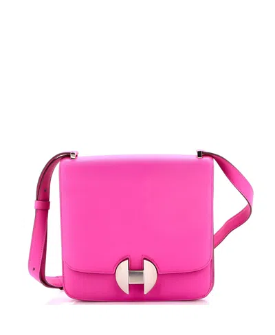 Pre-owned Pre-owned Hermes  Hermes 20 02 Shoulder Bag Evercolor In Pink