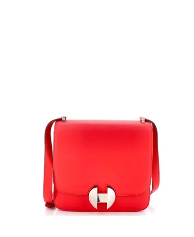Pre-owned Pre-owned Hermes  Hermes 20 02 Shoulder Bag Evercolor In Red