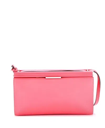 Pre-owned Pre-owned Hermes  Hermes 21 Clic-h Shoulder Bag Evercolor In Pink