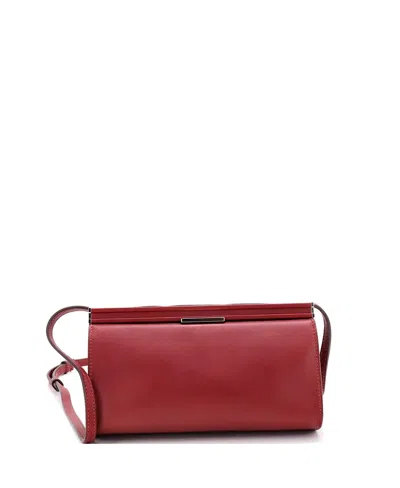 Pre-owned Pre-owned Hermes  Hermes 21 Clic-h Shoulder Bag Swift In Red