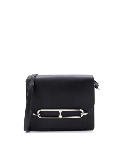 Pre-owned Pre-owned Hermes  Hermes 23 Roulis Bag Allegretto In Black