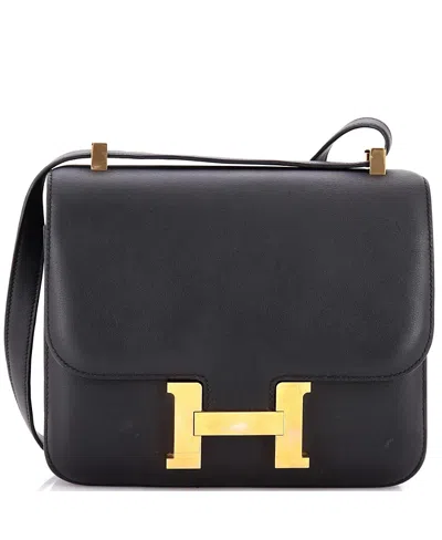 Pre-owned Pre-owned Hermes  Hermes 24 Constance Bag Swift In Black