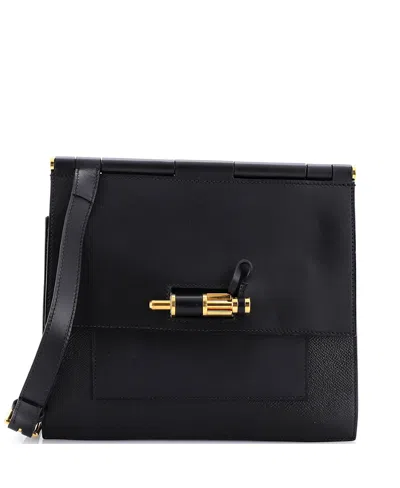 Pre-owned Pre-owned Hermes  Hermes 24 Sacabar Shoulder Bag Epsom And Swift In Black