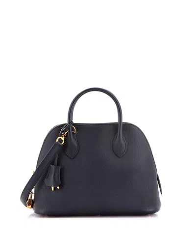 Pre-owned Pre-owned Hermes  Hermes 25 Bolide 1923 Bag Epsom In Black