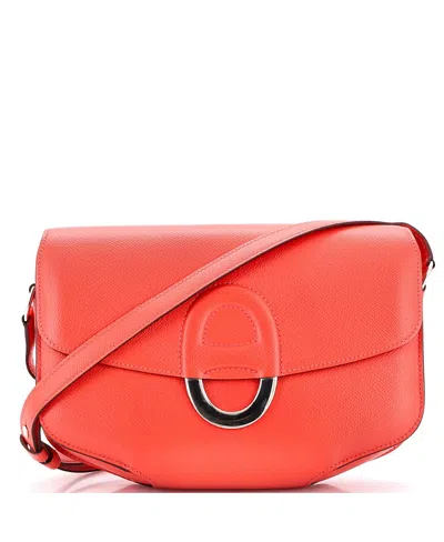 Pre-owned Pre-owned Hermes  Hermes 25 Cherche Midi Shoulder Bag Epsom In Pink