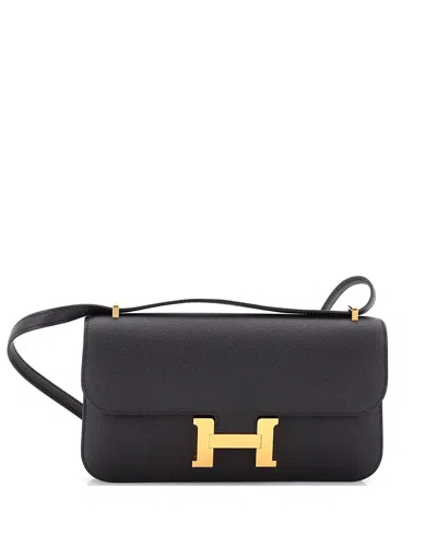 Pre-owned Pre-owned Hermes  Hermes 25 Constance Elan Nm Bag Epsom In Black