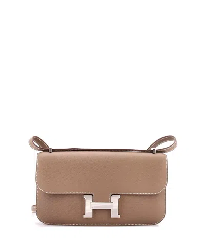 Pre-owned Pre-owned Hermes  Hermes 25 Constance Elan Nm Bag Epsom In Gray