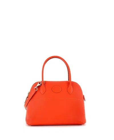 Pre-owned Pre-owned Hermes  Hermes 27 Bolide Bag Epsom In Orange