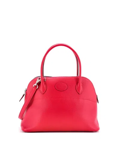 Pre-owned Pre-owned Hermes  Hermes 27 Bolide Bag Epsom In Pink