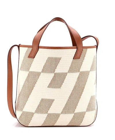 Pre-owned Pre-owned Hermes  Hermes 27 Cabas H En Biais Tote Canvas With Leather