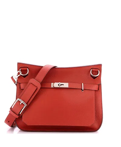 Pre-owned Pre-owned Hermes  Hermes 28 Jypsiere Bag Clemence In Brown