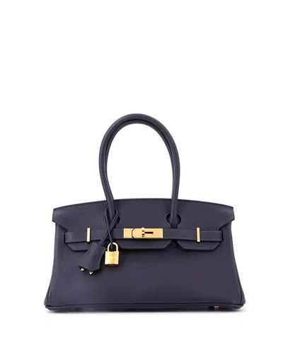 Pre-owned Pre-owned Hermes  Hermes 29 Shoulder Light Birkin Bag Evercolor In Gray