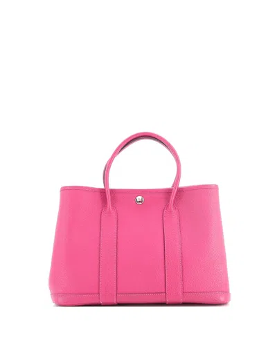 Pre-owned Pre-owned Hermes  Hermes 30 Garden Party Tote Leather In Pink