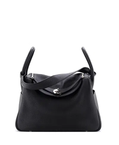 Pre-owned Pre-owned Hermes  Hermes 30 Lindy Bag Clemence In Black