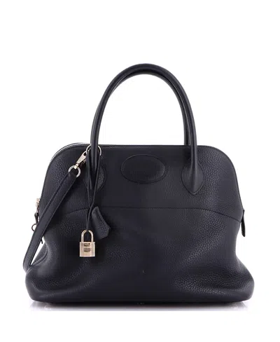 Pre-owned Pre-owned Hermes  Hermes 31 Bolide Bag Clemence In Black