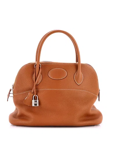 Pre-owned Pre-owned Hermes  Hermes 31 Bolide Bag Clemence In Brown