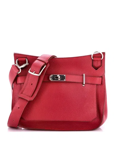 Pre-owned Pre-owned Hermes  Hermes 31 Jypsiere Bag Clemence
