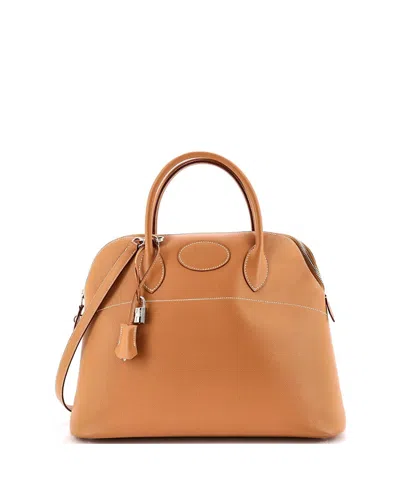 Pre-owned Pre-owned Hermes  Hermes 35 Bolide Bag Epsom In Brown