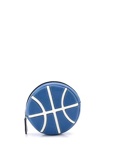 Pre-owned Pre-owned Hermes  Hermes Basketball Change Purse Leather