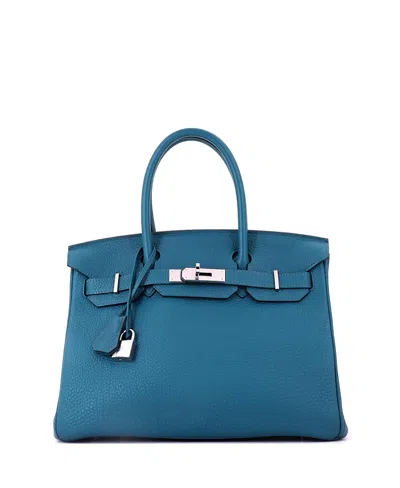 Pre-owned Pre-owned Hermes  Hermes Birkin 30 Togo Leather Handbag In Colvert