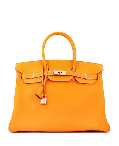 Pre-owned Pre-owned Hermes  Hermes Candy 35 Handbag Epsom