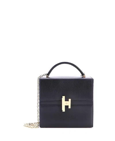 Pre-owned Pre-owned Hermes  Hermes Cinhetic Top Handle Bag Chevre Chamkila In Black