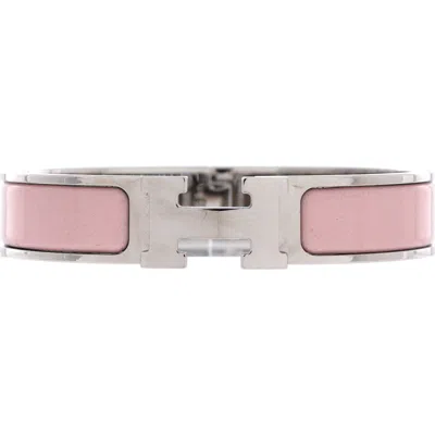 Pre-owned Hermes  Hermes Clic H Bracelet Enamel Narrow In Multi