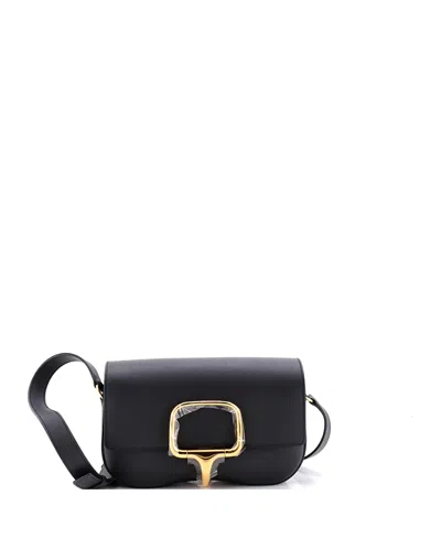 Pre-owned Pre-owned Hermes  Hermes Della Cavalleria Elan Shoulder Bag Epsom In Black