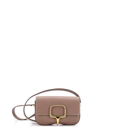 Pre-owned Pre-owned Hermes  Hermes Della Cavalleria Elan Shoulder Bag Epsom In Gray