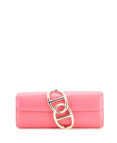 Pre-owned Pre-owned Hermes  Hermes Egee Clutch Tadelakt In Pink